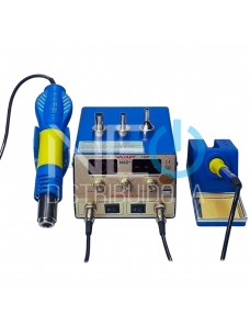 ESTAÇÃO DE RETRABALHO SOLDA E AR QUENTE COM SOPRADOR - YAXUN 886D+ 110V ESTAÇÃO DE RETRABALHO SOLDA E AR QUENTE COM SOPRADOR - YAXUN 886D+ 110V